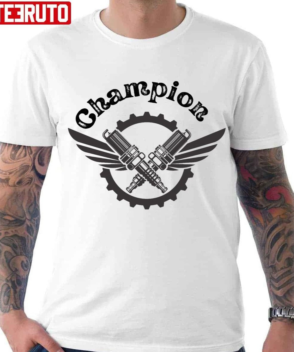Champion Sparkplug Clutch Unisex T-Shirt