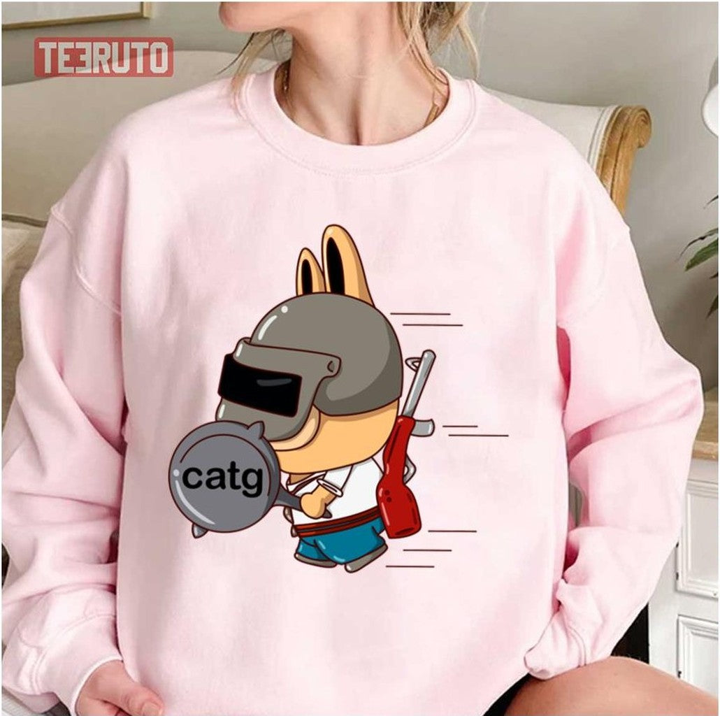 Catg Funny Design Pubg Unisex T-Shirt