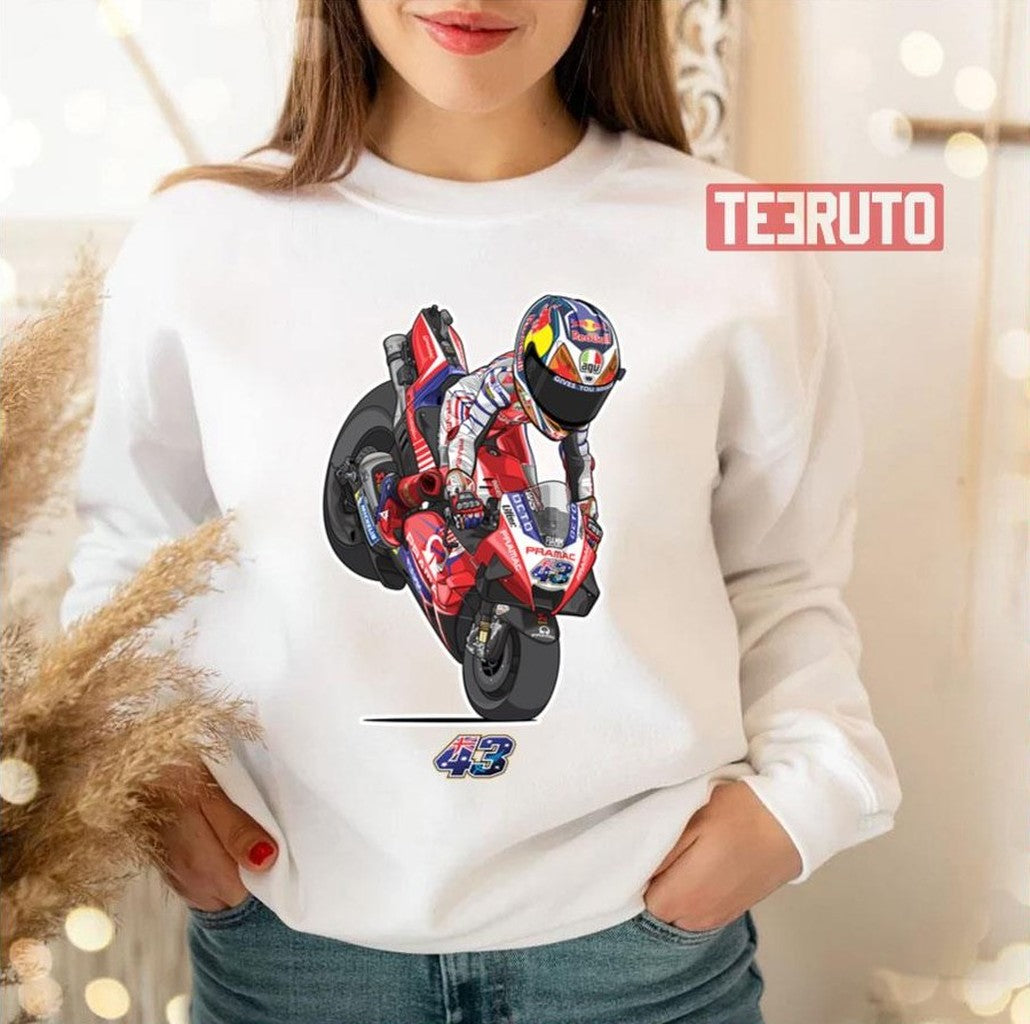 Chibi Version Motorcycle Racer Jack Miller Unisex Sweatshirt