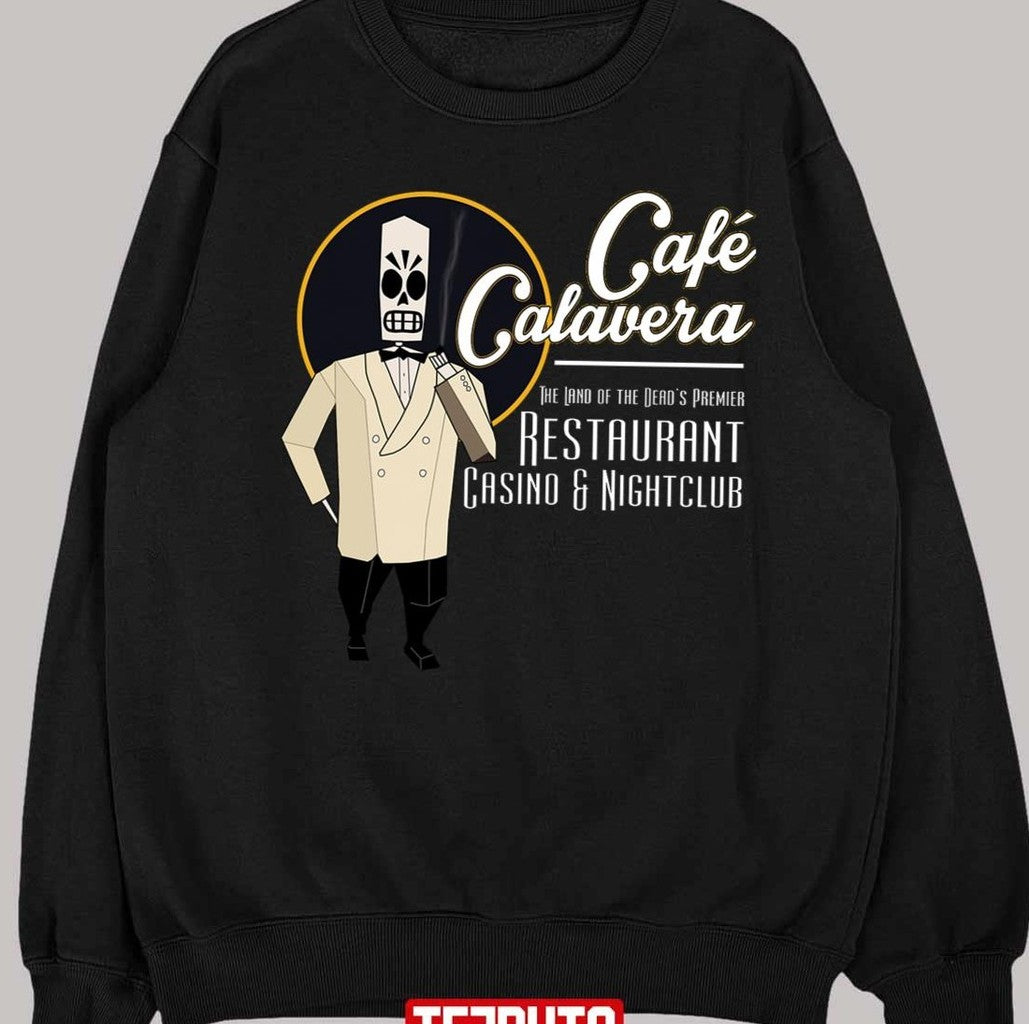 Cafe Calavera Grim Fandango Unisex T-Shirt