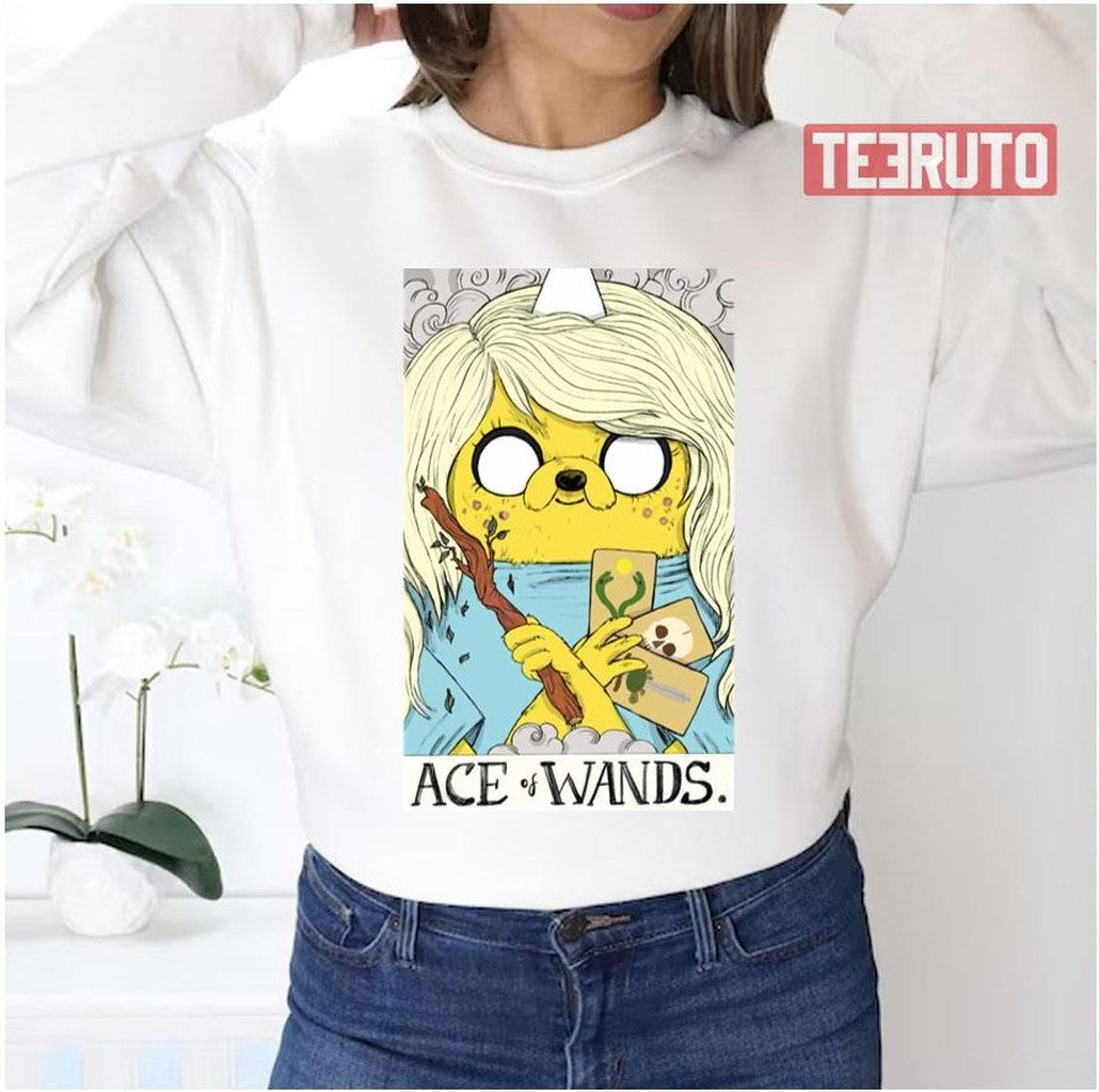 Charlie As Ace Of Wands Tarot Unisex Sweatshirt