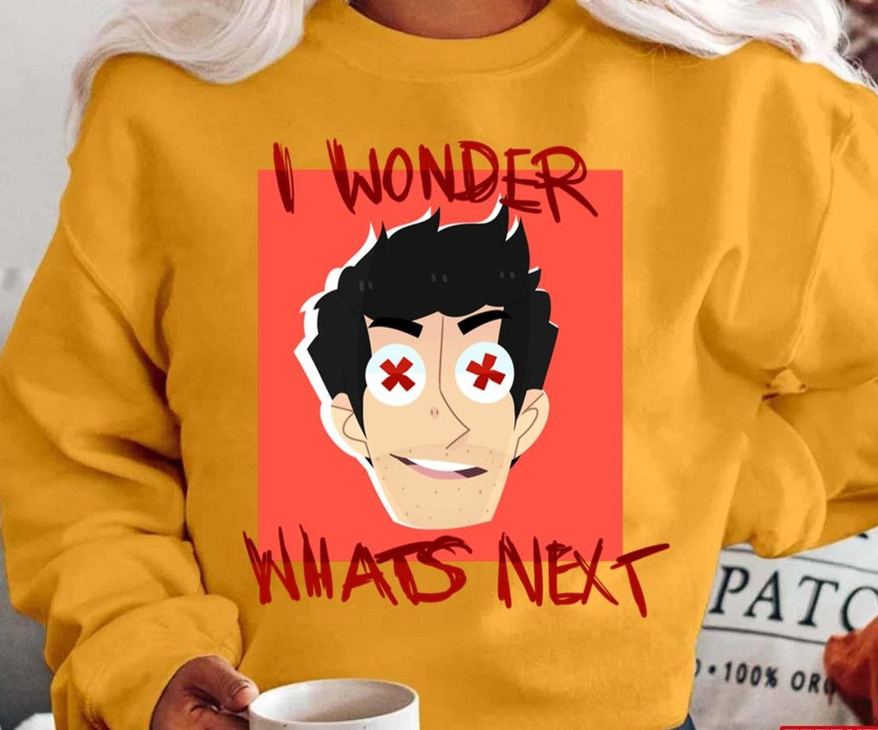 Cartoon Design I Wonder What's Next Chevelle Unisex T-Shirt