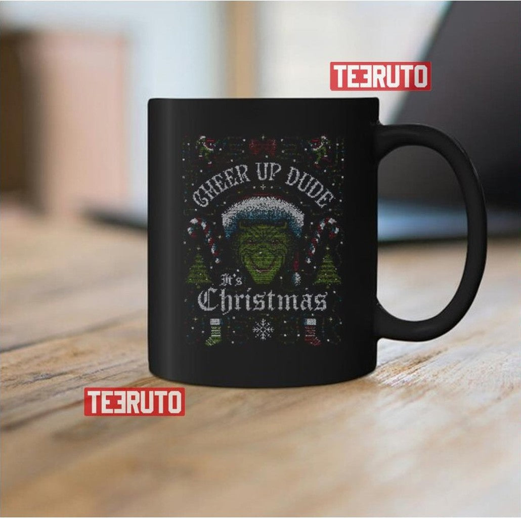 Cheer Up Dude It's Christmas Unisex Sweatshirt