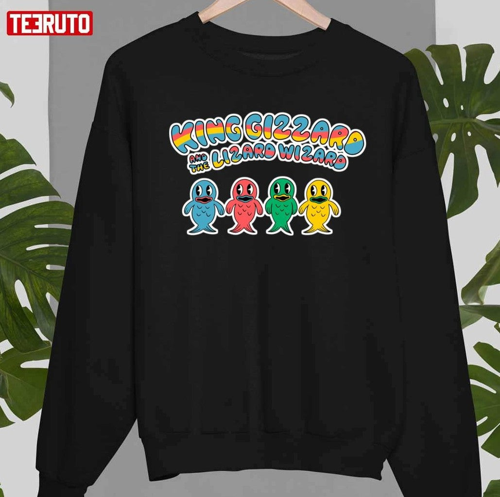 Chibi King Gizzard And The Lizard Wizard Australian Rock Design Unisex T-Shirt