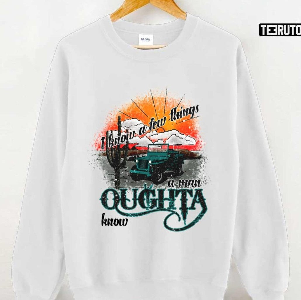 A Man Oughta Know Lainey Wilson Unisex Sweatshirt