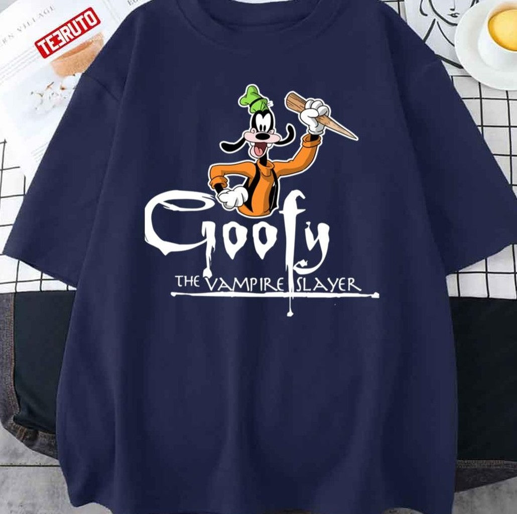 Cartoon Goofy The Vampire Slayer Disney Unisex Sweatshirt