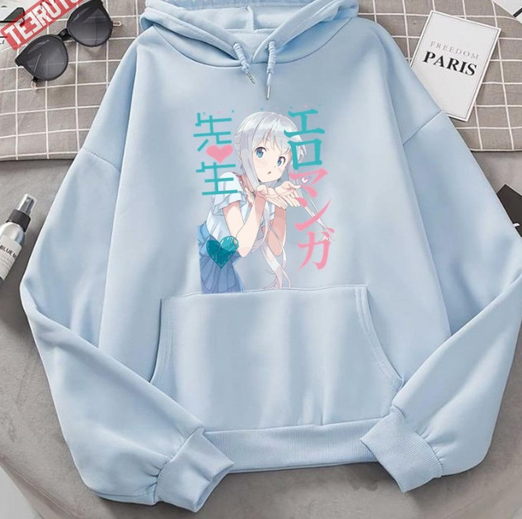 Caring And Cure Sagiri Eromanga Sensei Unisex Hoodie