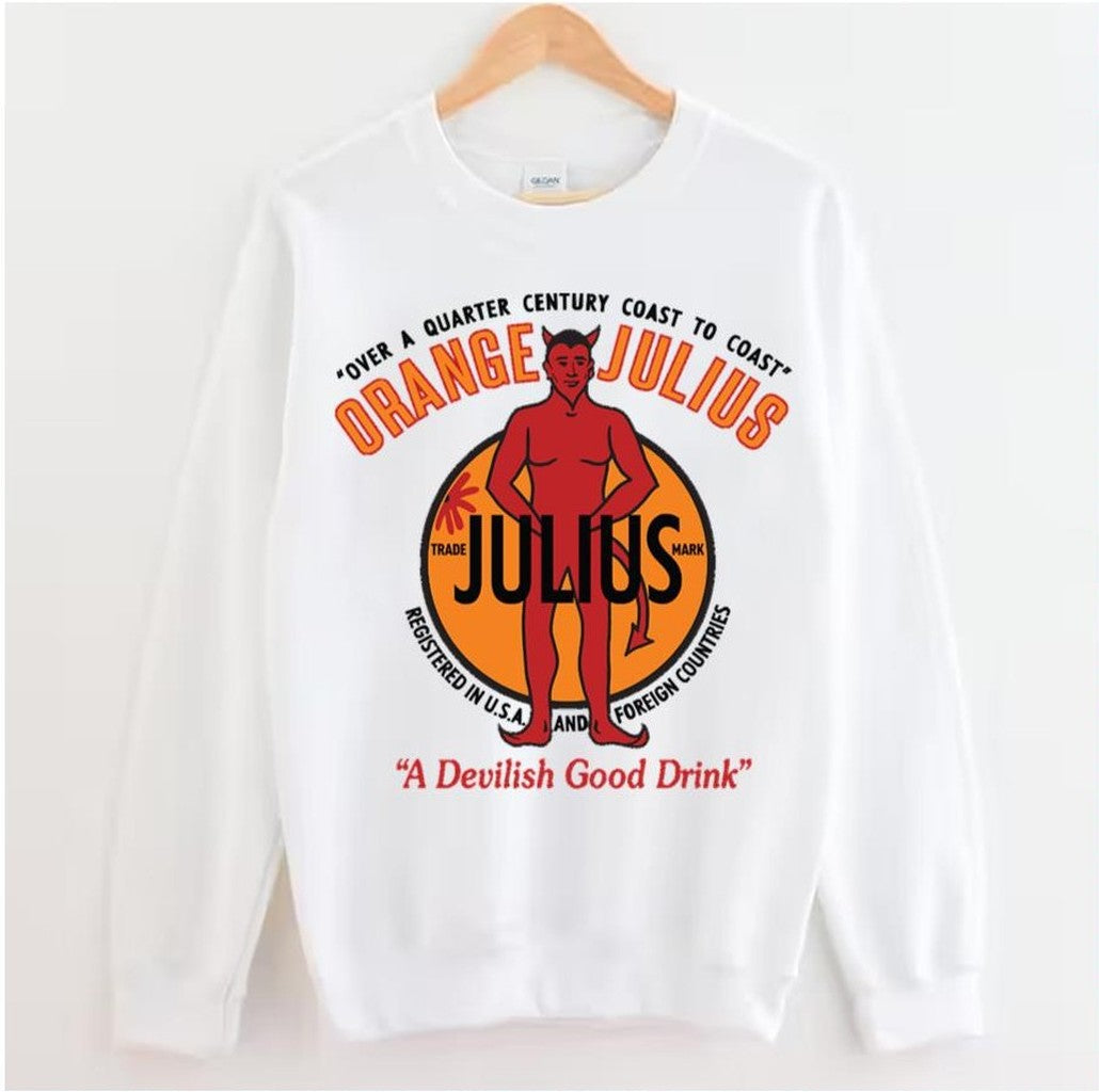 A Devilish Good Drink Orange Julius Unisex Hoodie