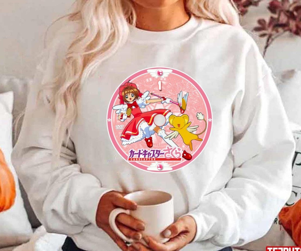 Ccs Round Design Cardcaptor Sakura Unisex Hoodie