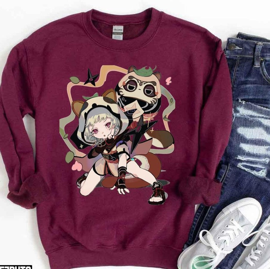 Chibi Sayu Lovely Design Genshin Impact Unisex T-Shirt