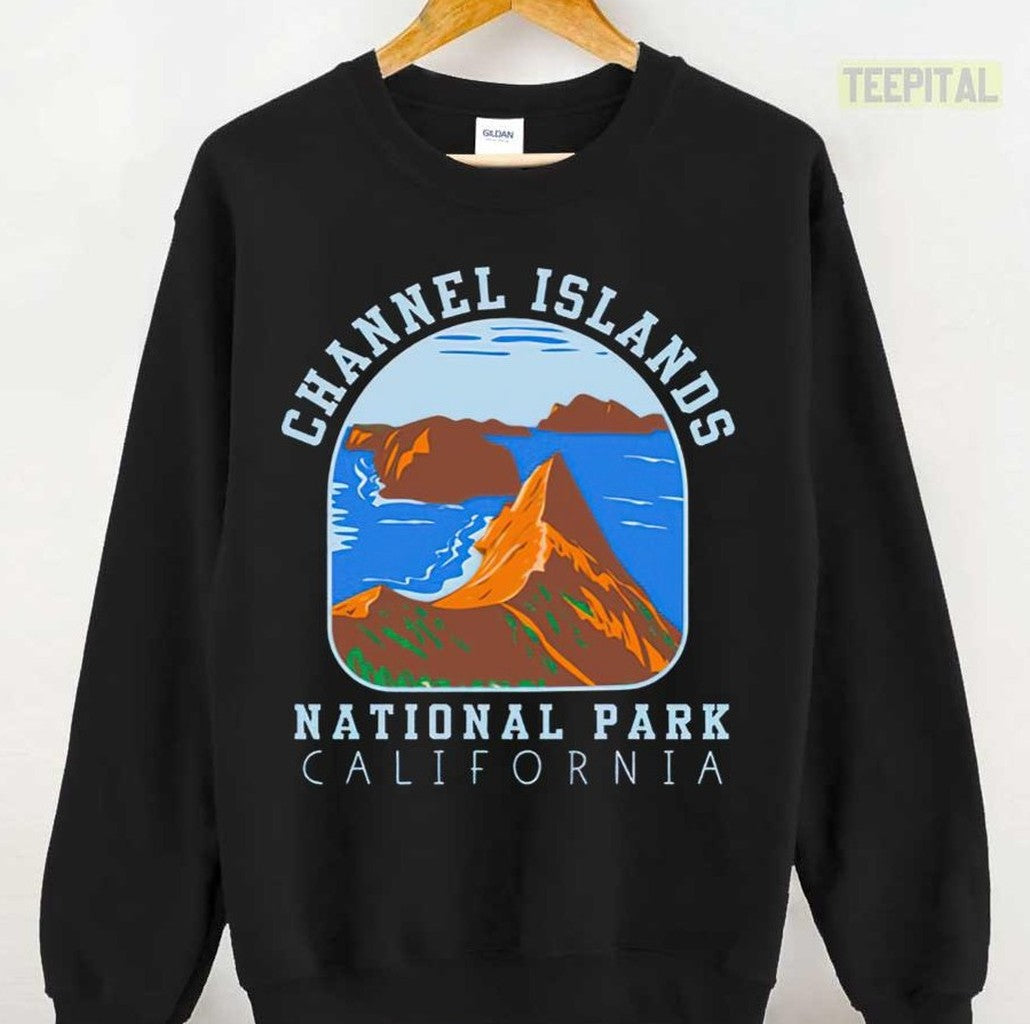 Channel Islands National Park California Retro T-Shirt