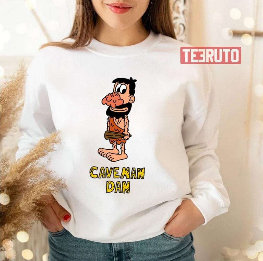 Caveman Dan With Name Unisex T-Shirt