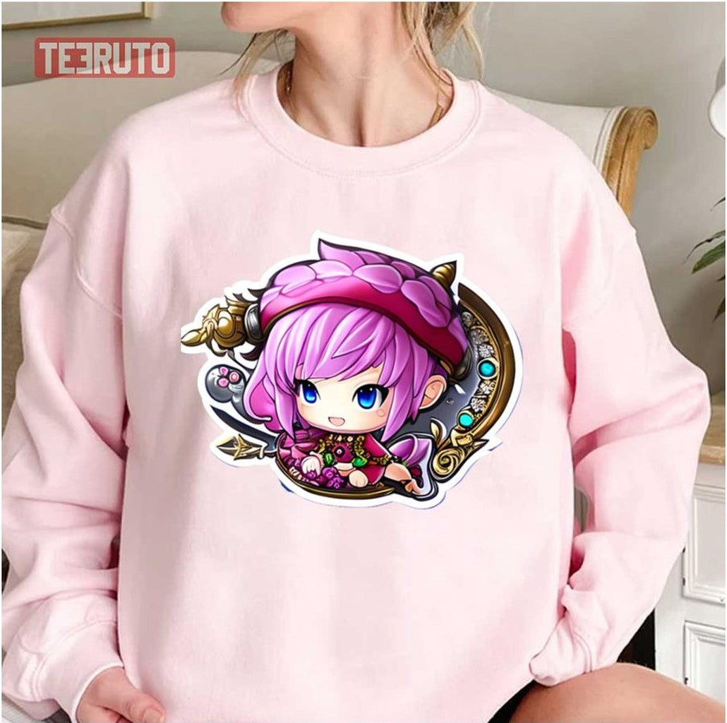Character In Pink Bean Maplestory Unisex Sweatshirt