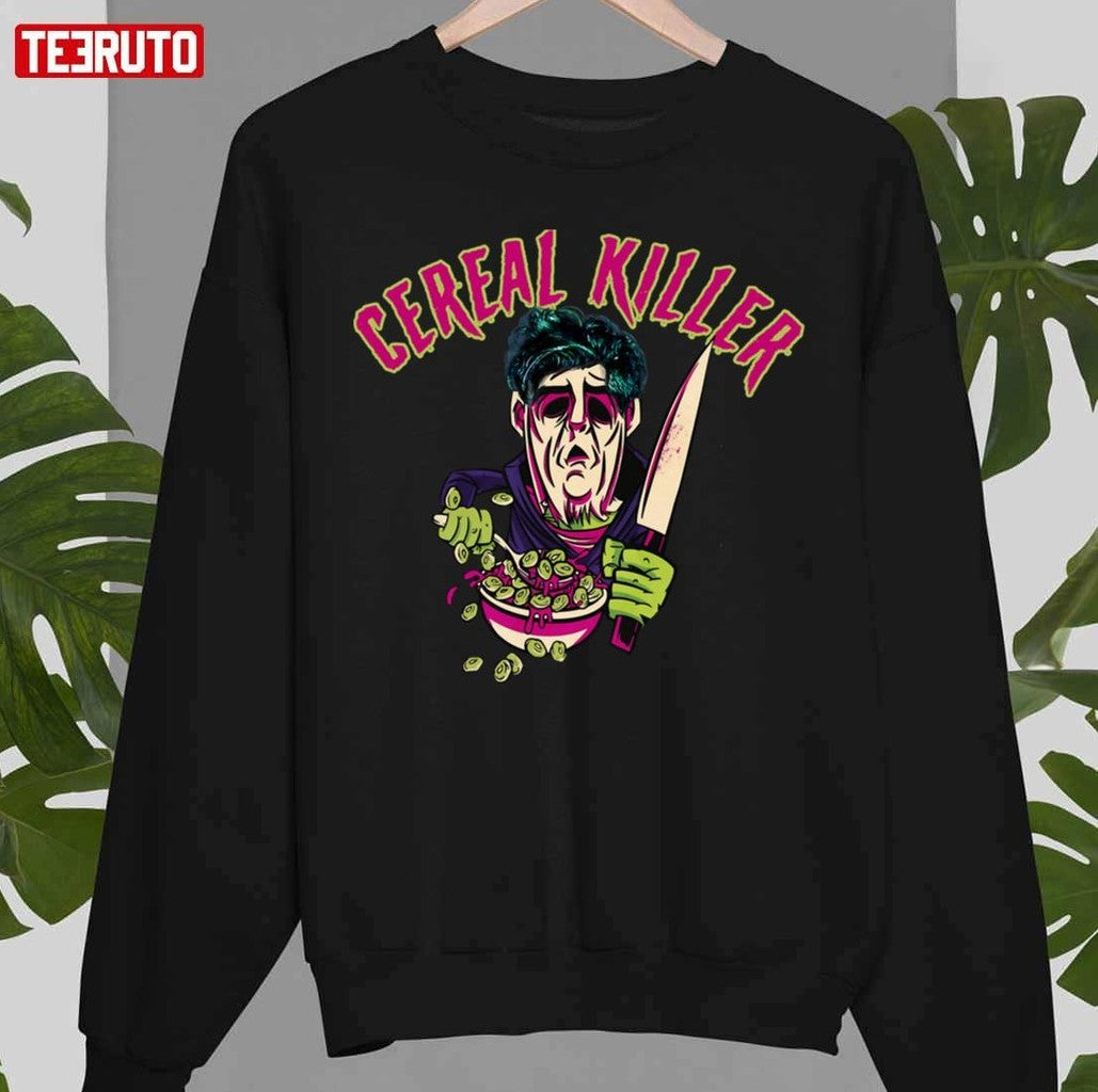 Cereal Killer Funny Halloween Style Unisex T-Shirt