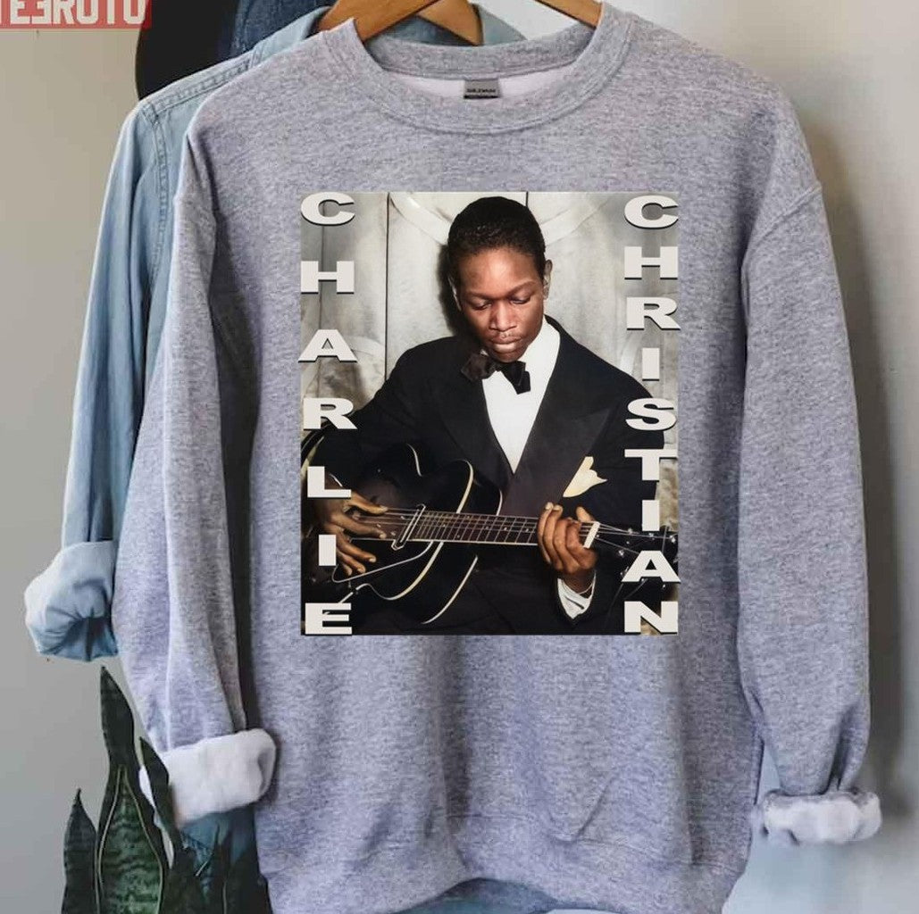 Charlie Christian Jazz Guitar Legend Unisex T-Shirt