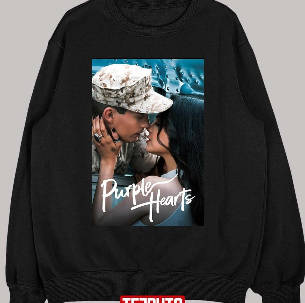 Cassie And Luke Purple Hearts Netflix Movie Unisex Sweatshirt