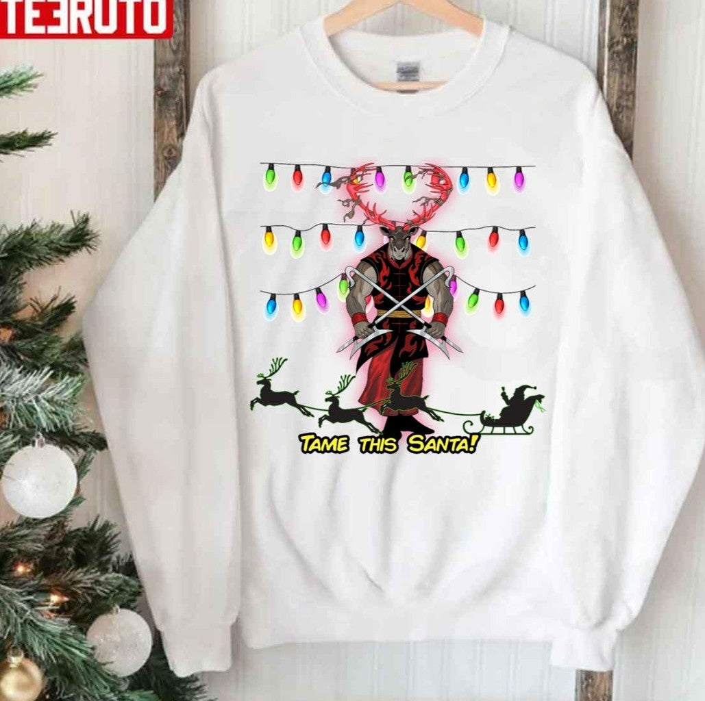 Caribwu Shu Tame This Santa Unisex Sweatshirt