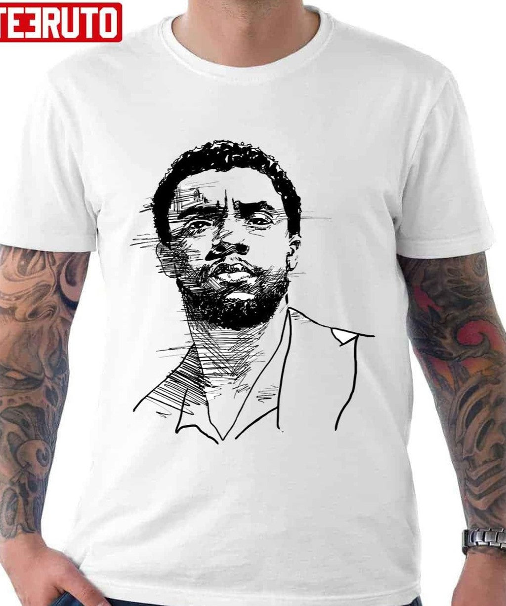 Chadwick Boseman Art Unisex T-Shirt
