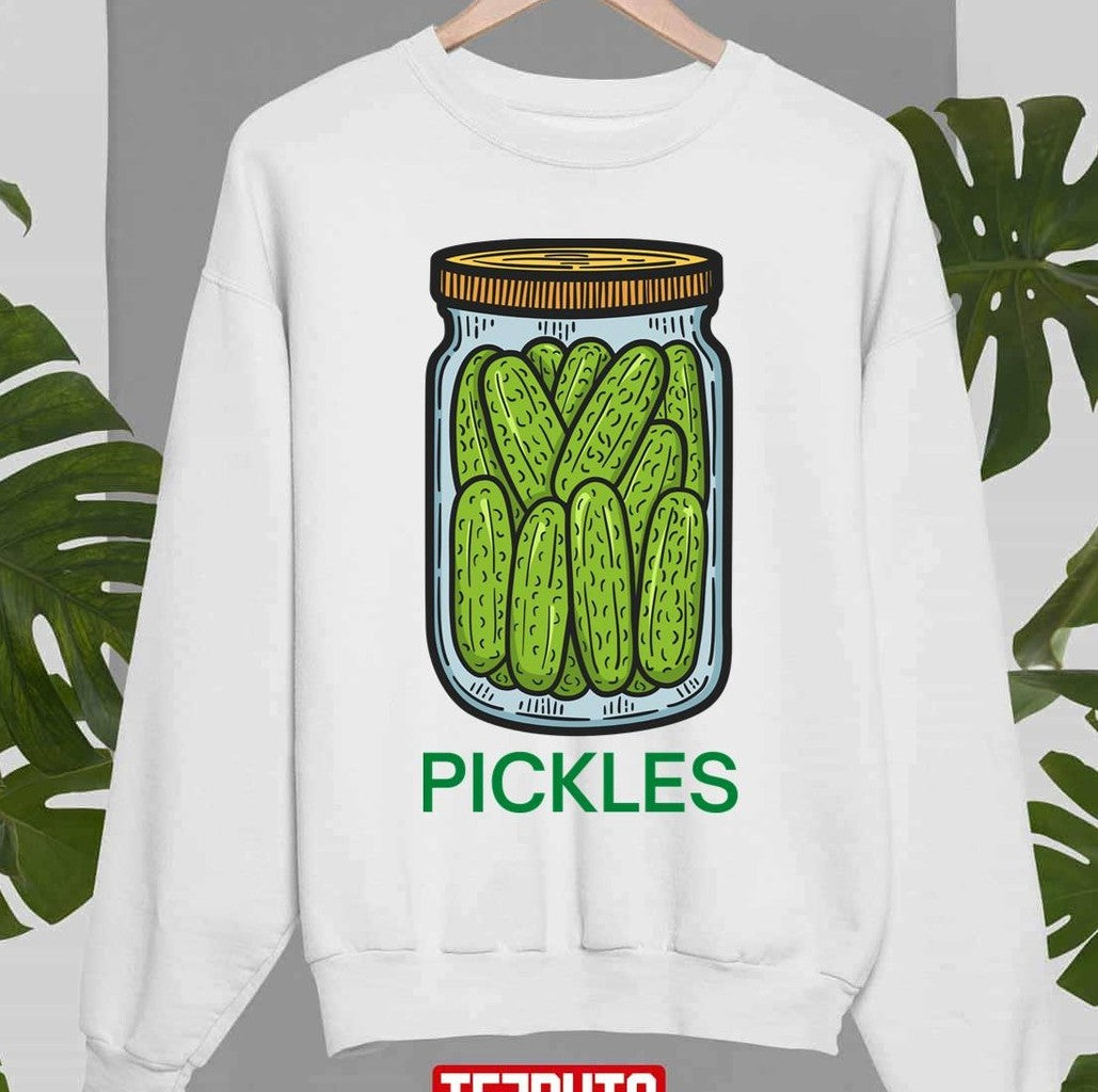 A Bottle Of Pickles Rick And Morty Art Unisex Sweatshirt