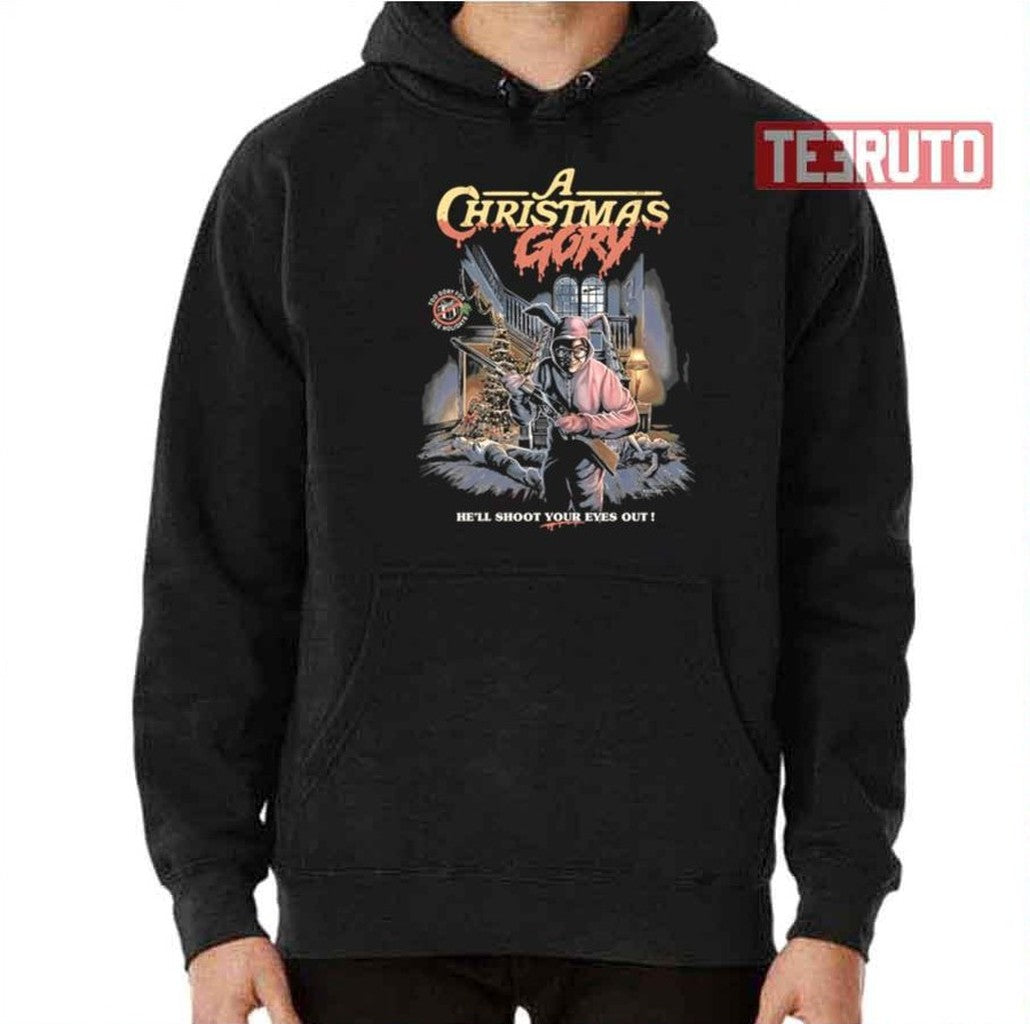 A Christmas Gory He'll Shoot Your Eyes Out Unisex T-Shirt
