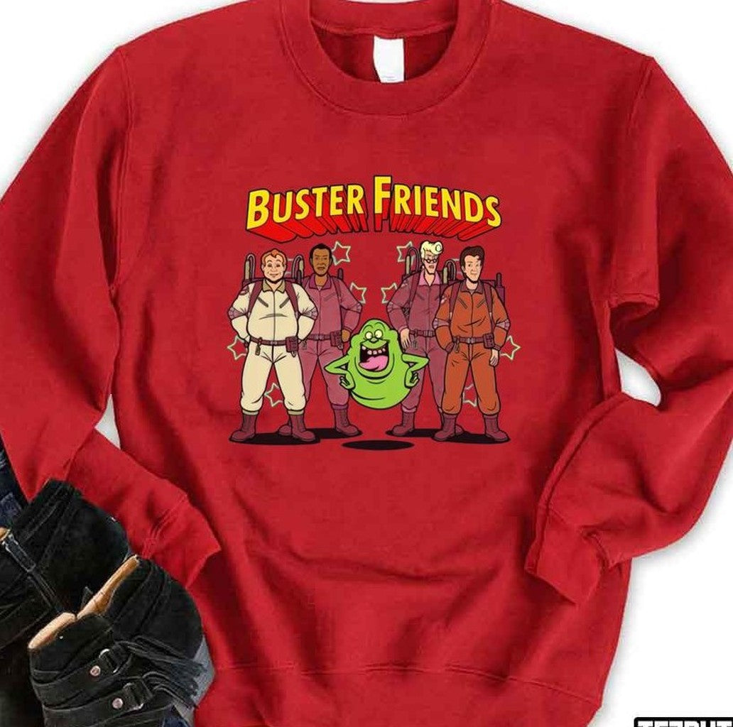 Buster Friends Vintage Movie Art Characters Unisex Sweatshirt