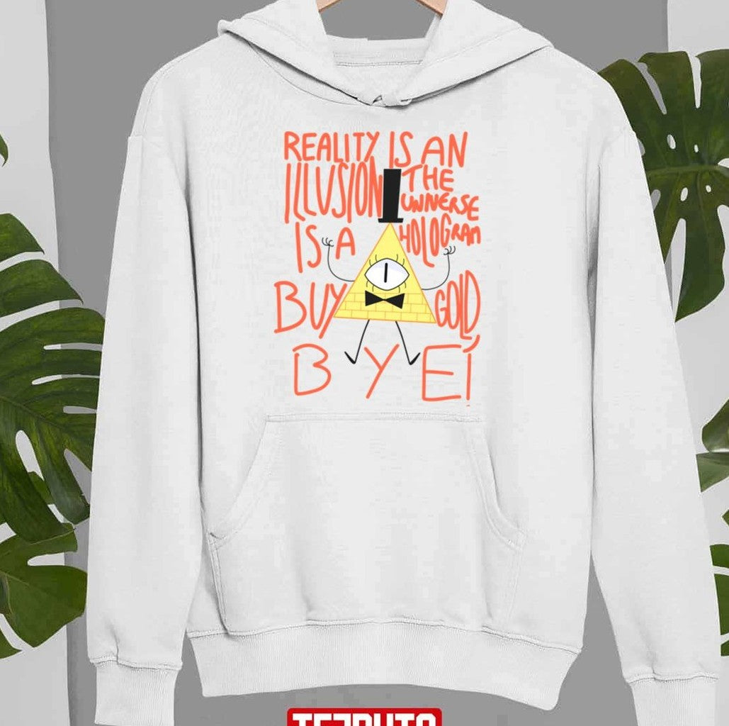 Buy Gold Funny Quote Gravity Falls Unisex Sweatshirt