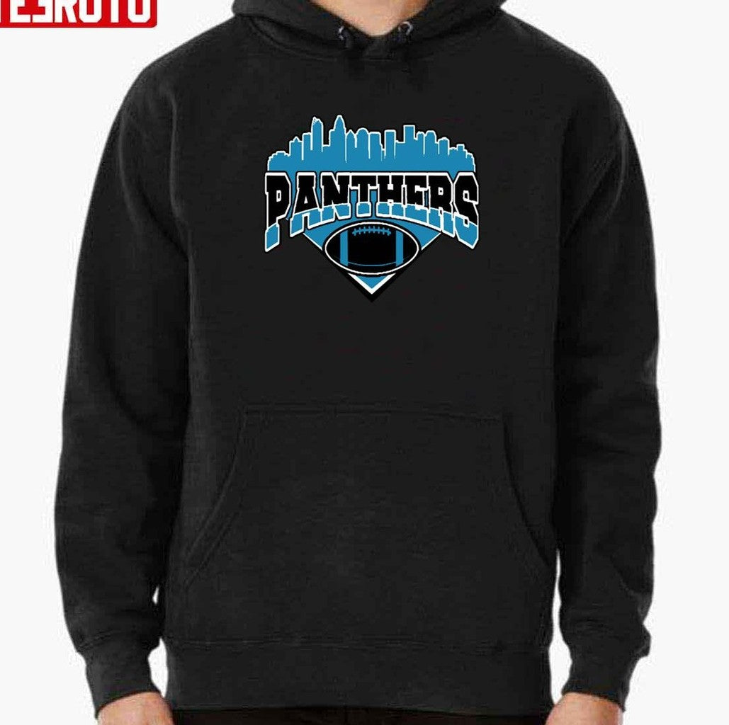 Carolina Panthers Football Skyline Unisex Sweatshirt