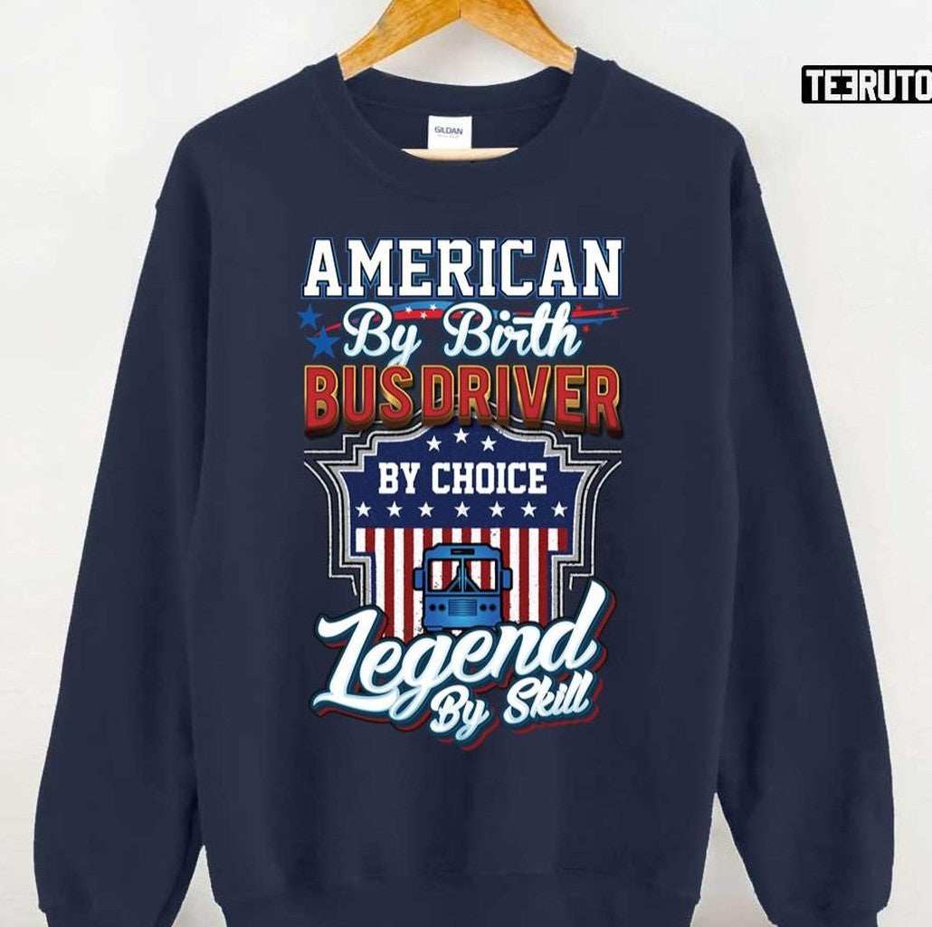 Bus Driver By Choice Unisex T-Shirt