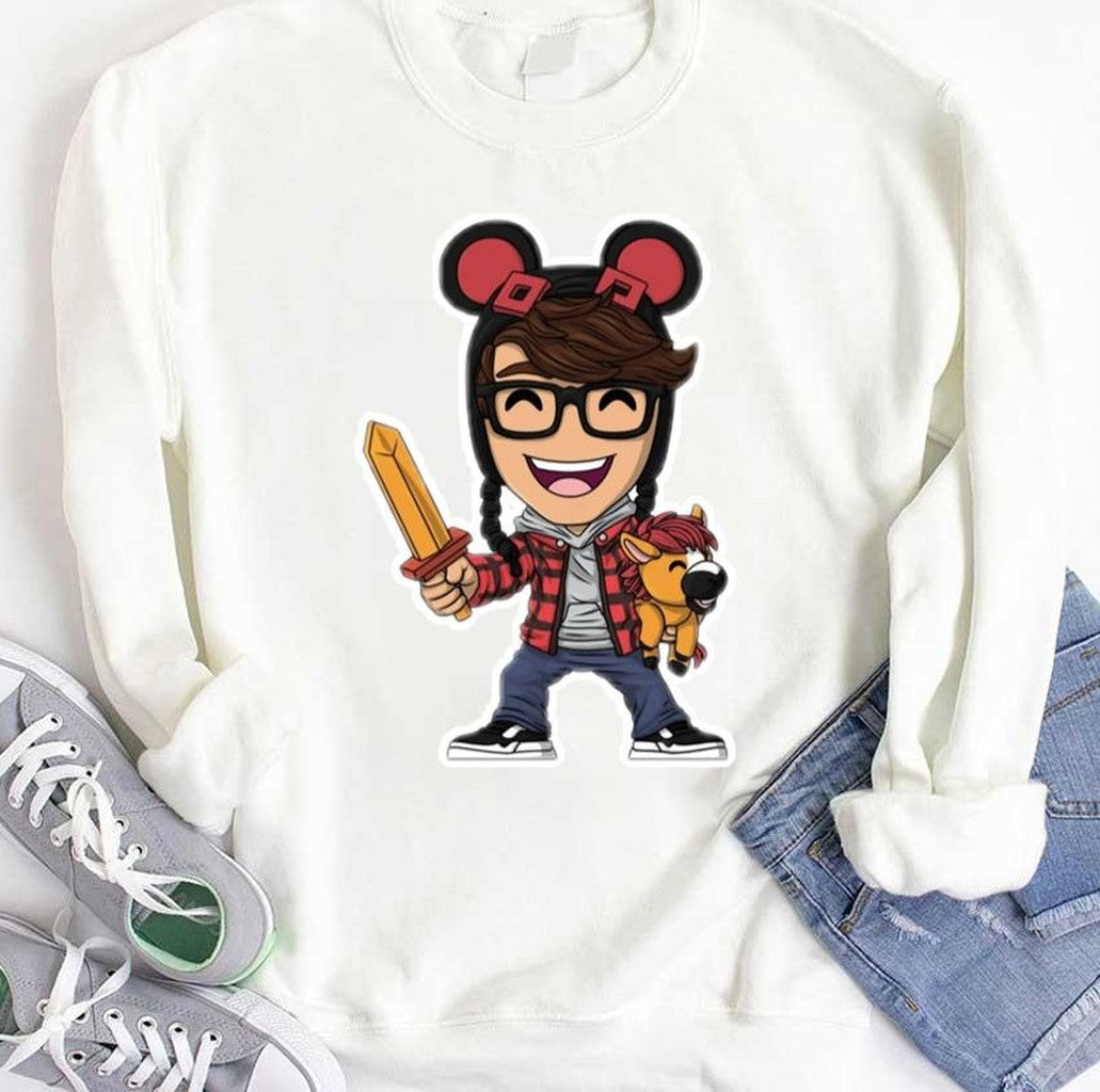 Chibi Kreekcraft Cute Youtuber Unisex T-Shirt