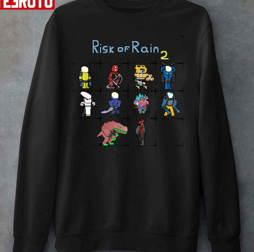 Characters Ror Rain Risk Game Unisex Sweatshirt