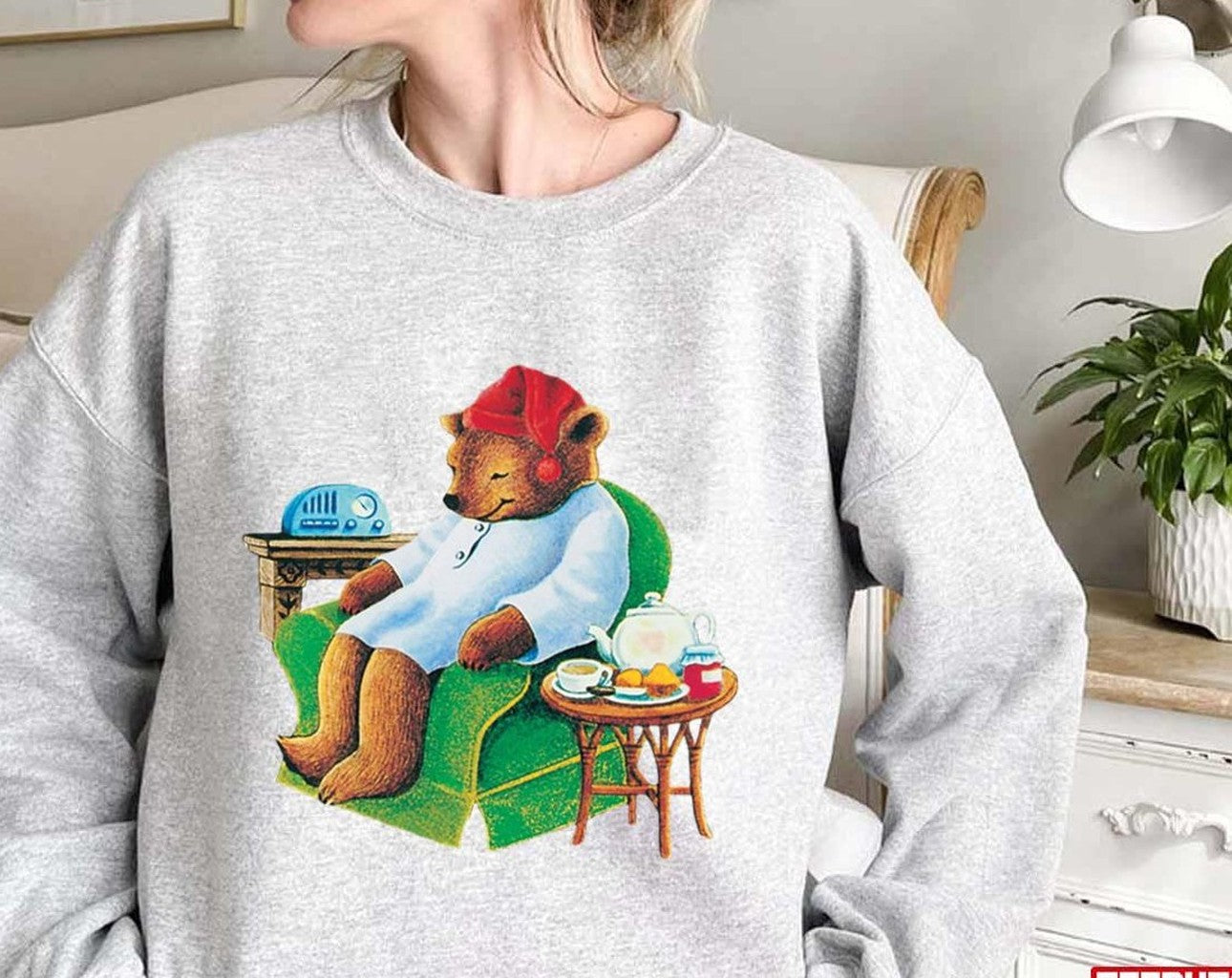 Celestial Seasoning Sleepytime Tea Bear Unisex Sweatshirt