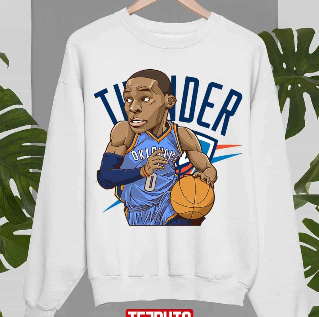 Chibi Russell Westbrook 0 Art Unisex Sweatshirt