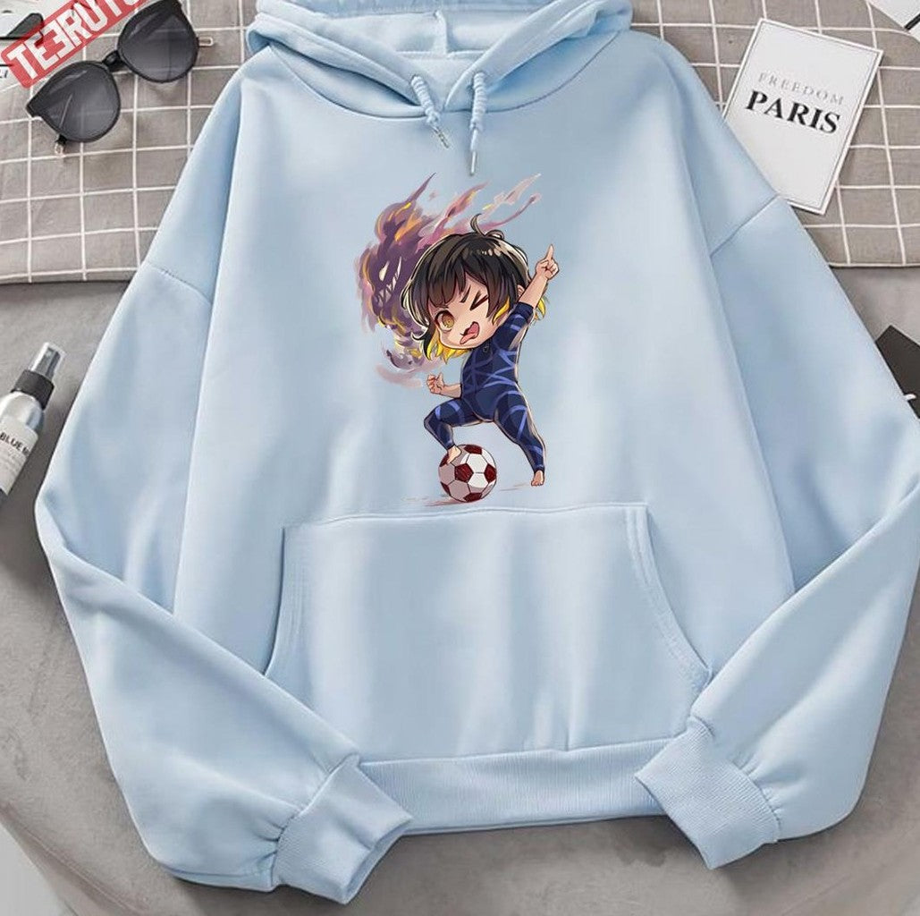 Chibi Bachira In Blue Lock Anime Unisex Hoodie
