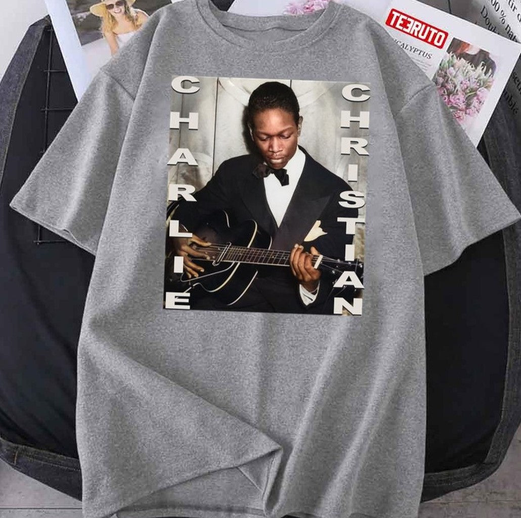 Charlie Christian Jazz Guitar Legend Unisex T-Shirt