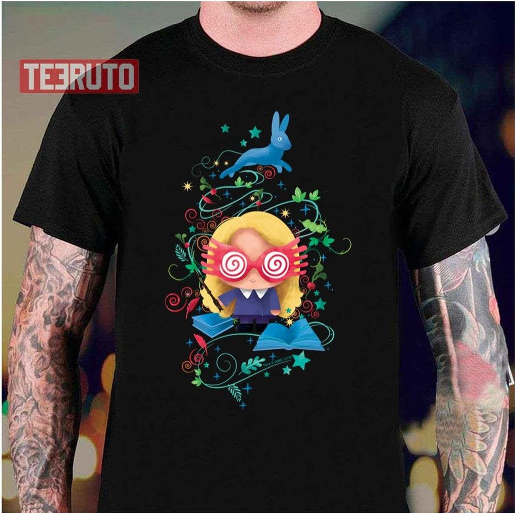 Chibi Luna Lovegood Graphic Hp Potter Unisex T-Shirt