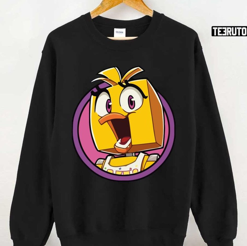 Chicka Five Nights At Freddy's Cartoon Art Unisex T-Shirt