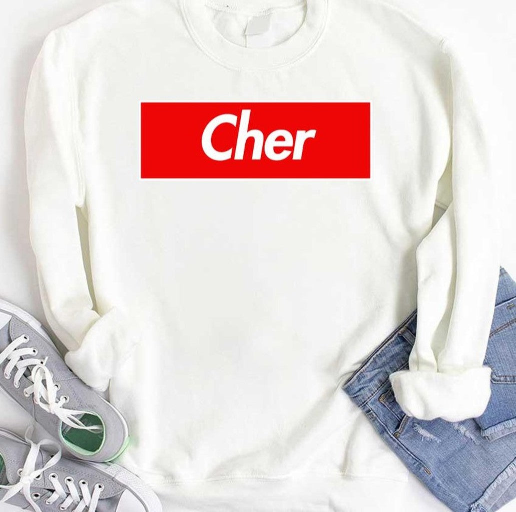 Cher Name Label Gift For Female Named Cher Unisex T-Shirt