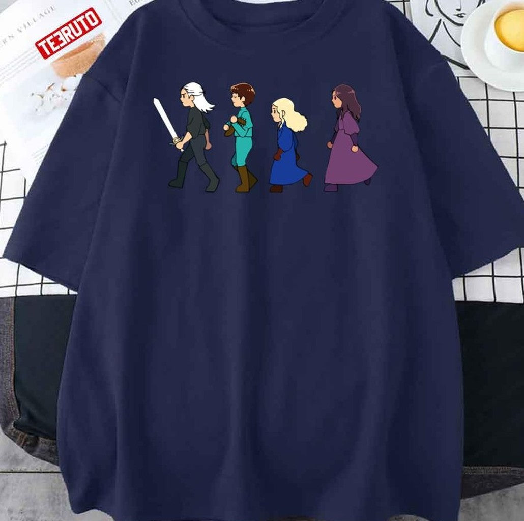 Chibi Witcher Fam Funny Unisex T-Shirt