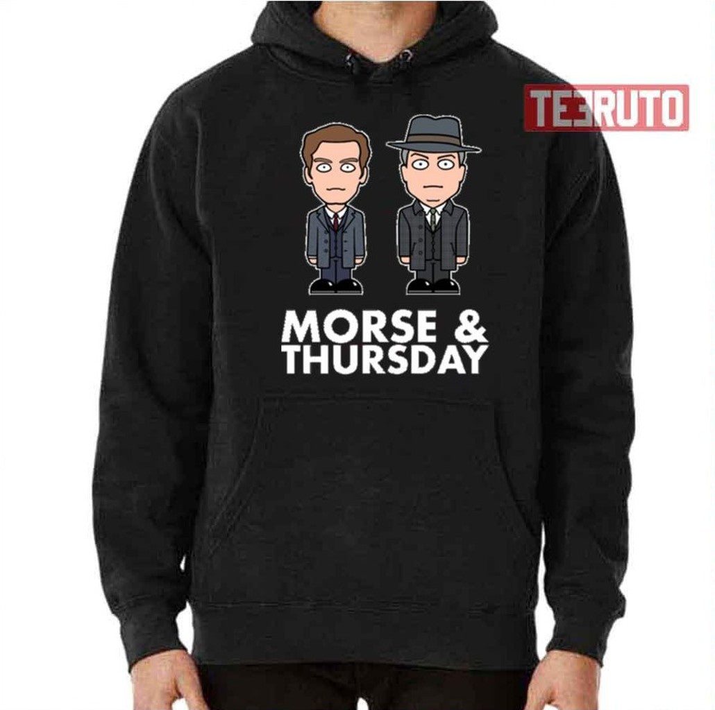 Chibi Inspector Morse And Fred Endeavour Unisex Sweatshirt