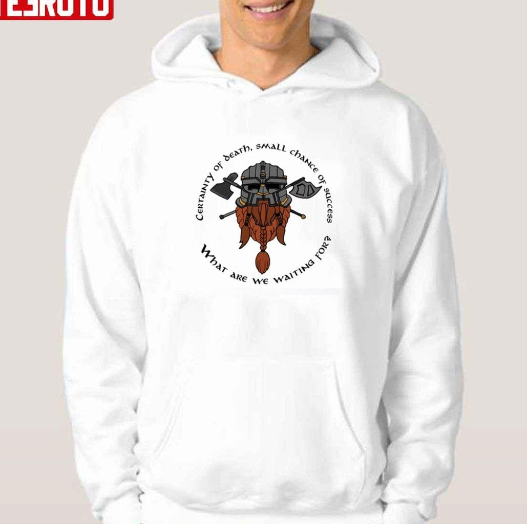 Certainty Of Death Lord Of The Rings Unisex T-Shirt