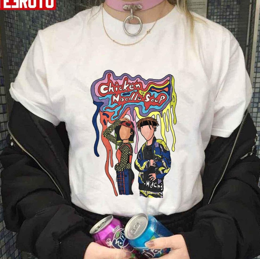 Chicken Noodle Soup Bts J-Hope Ft. Becky G Cute Fanart Unisex T-shirt