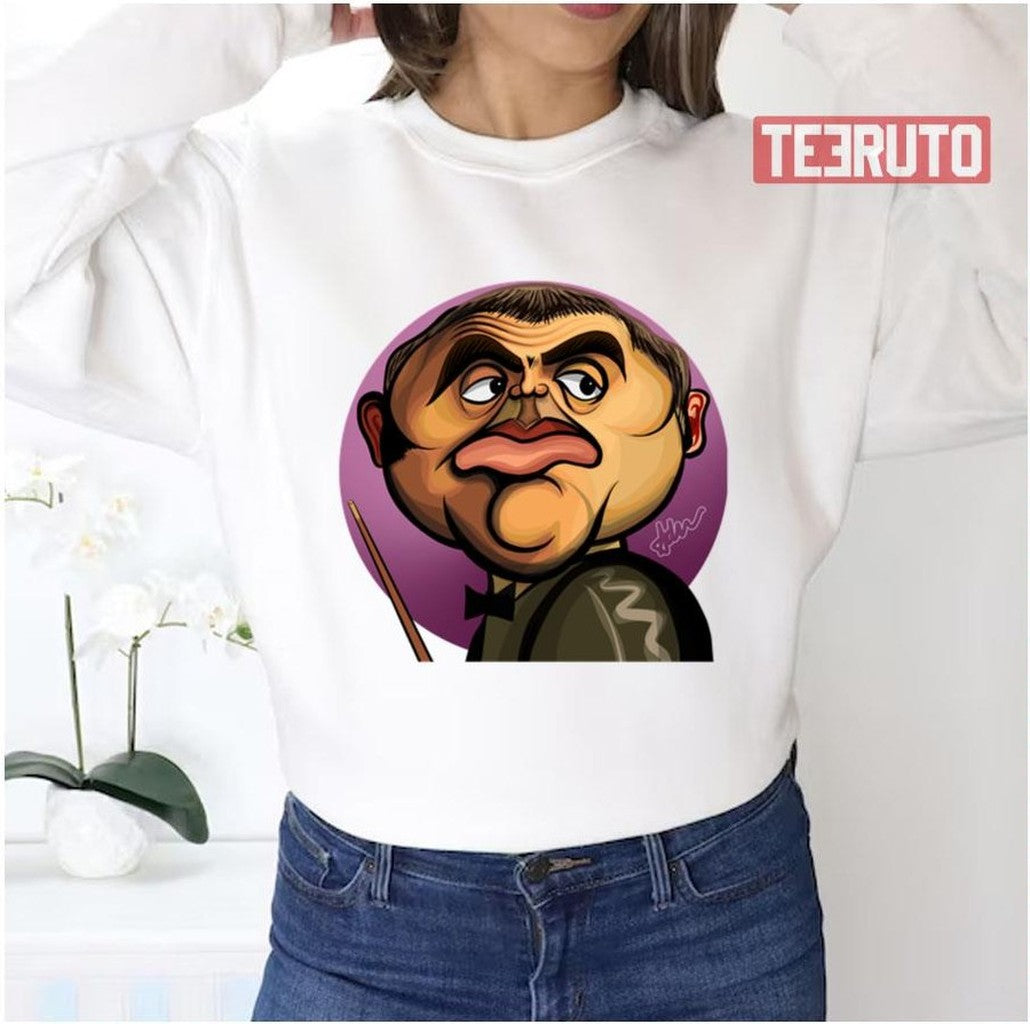 Cartoon Ronnie O'sullivan Premium Snooker Unisex Sweatshirt