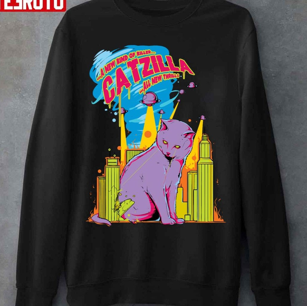 Catzilla All New Thrills Unisex T-Shirt