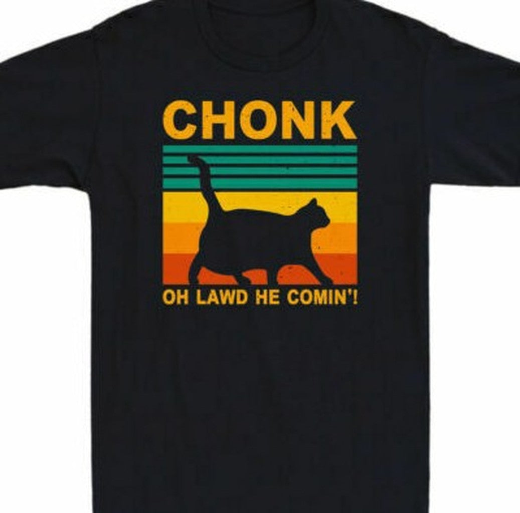 Cat Chonk Funny Unisex T-Shirt