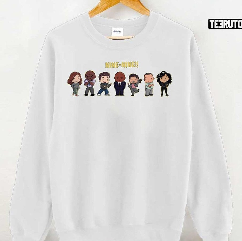 Chibi Nine Nine Brooklyn 99 Unisex T-shirt