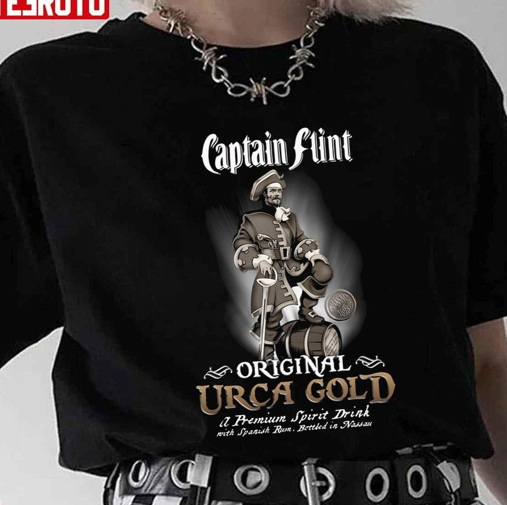 Captain Flint Rum Graphic Unisex T-Shirt