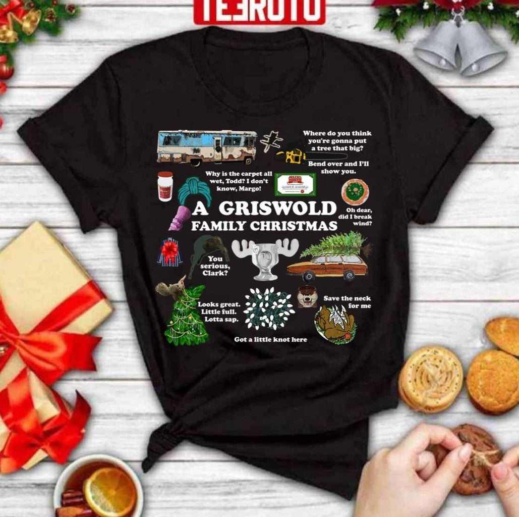 A Griswold Family Christmas Vacation Collage Unisex Sweatshirt