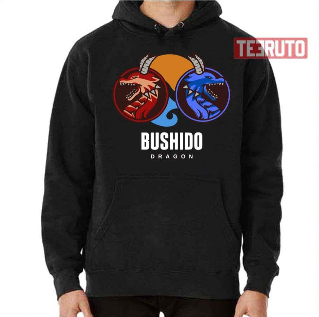 Bushido Dragon Double Dragon Unisex Sweatshirt