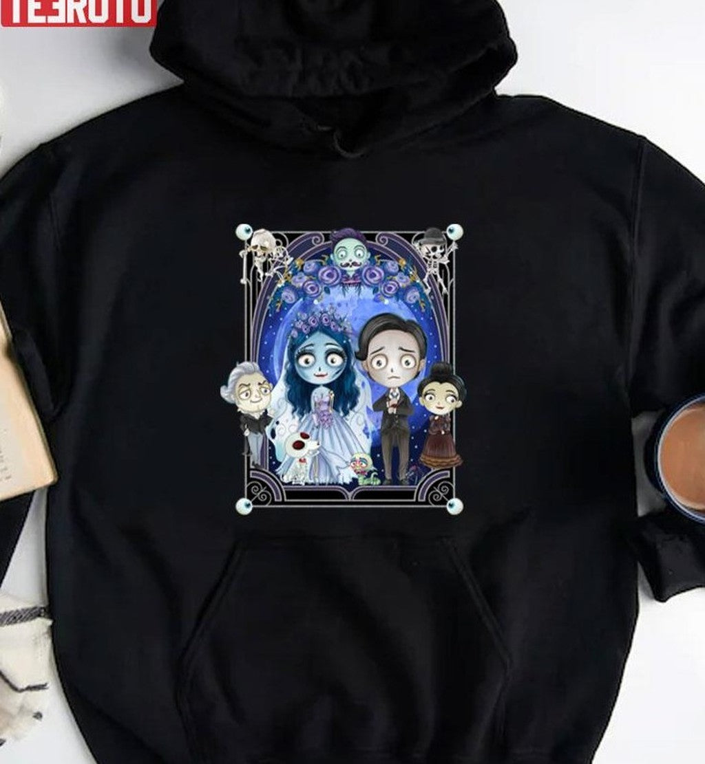 Chibi Corpse Bride Artwork Unisex T-shirt