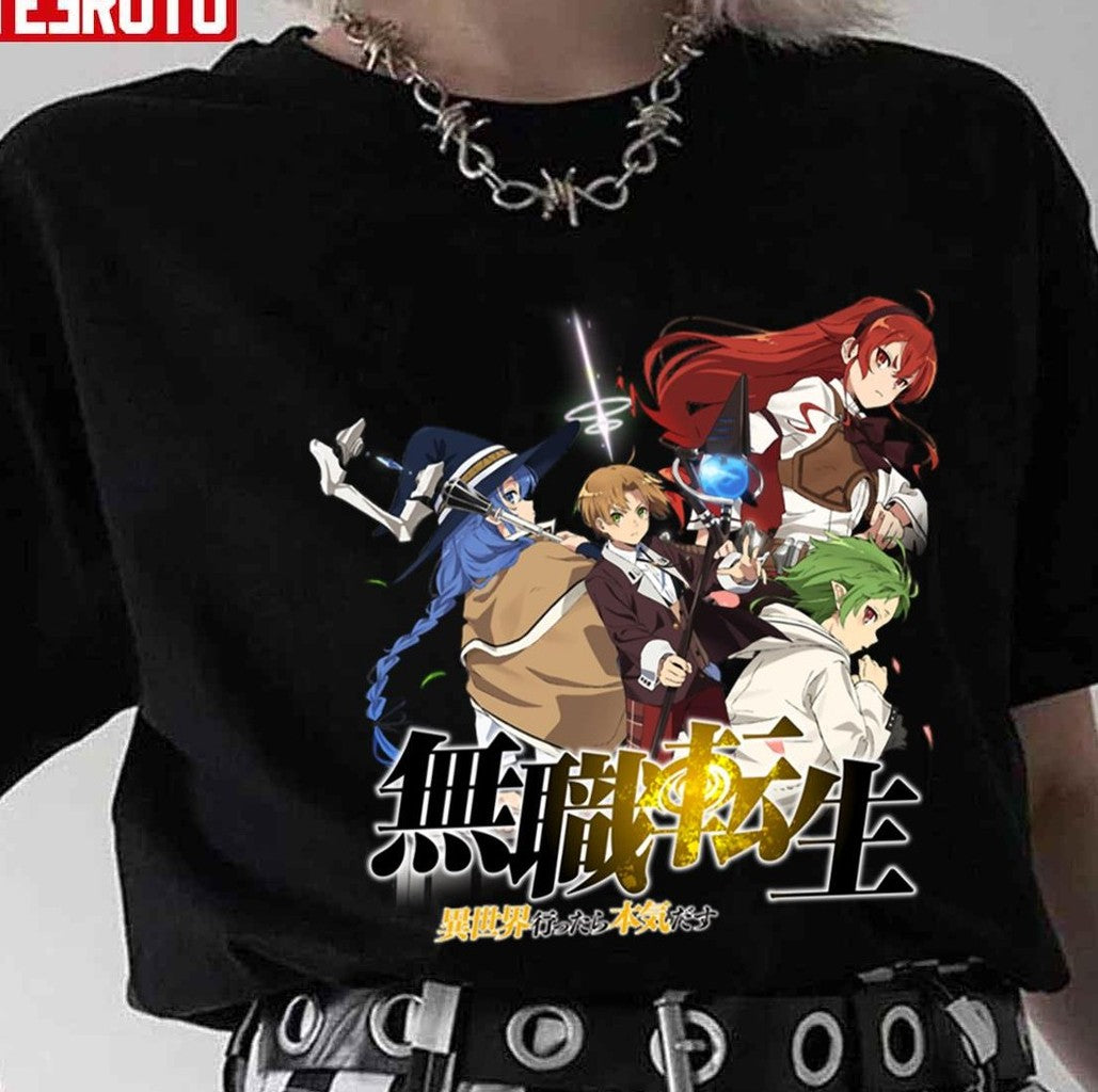 Cast Of Mushoku Tensei Anime Unisex T-shirt